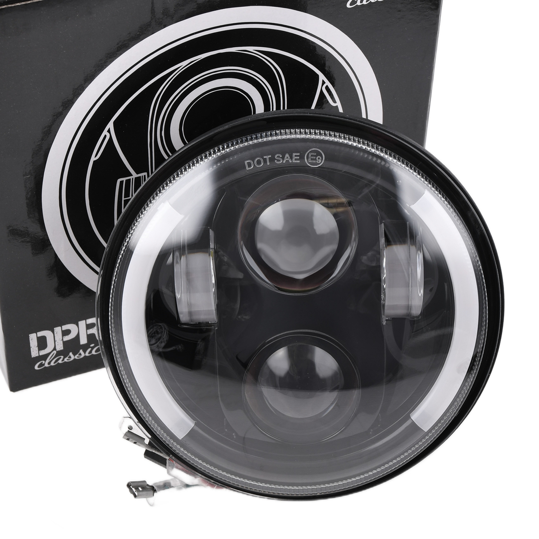 Simson wkład lampy przód Led custom V4 homologacja E9 DPR Classic