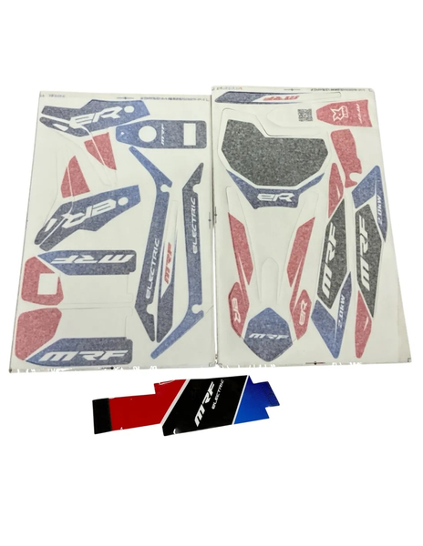 Okleina komplet naklejek pitbike MRF eR 2.0 MX