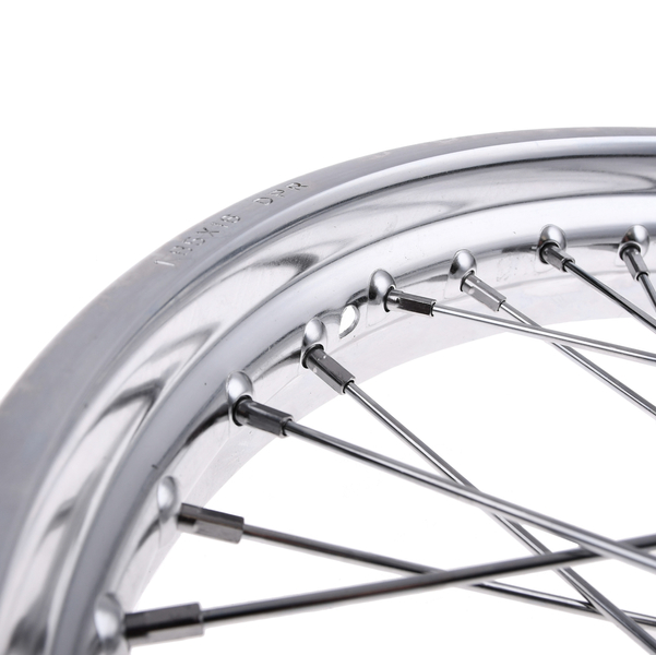 Koło jezdne 1,85x16 Simson S51 szprychy chrom DPR