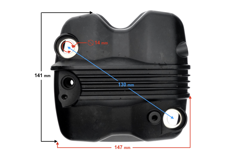 Pokrywa silnika głowicy do Barton Blade 125