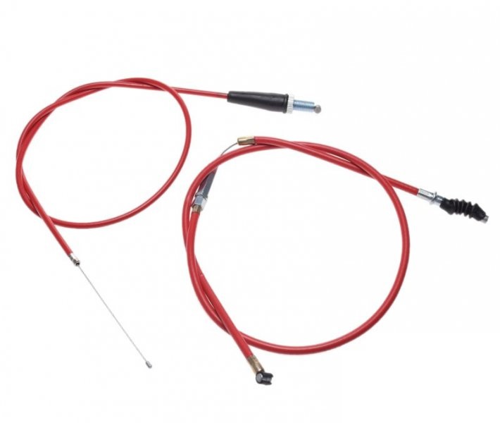 Linka gazu i sprzęgła pitbike Honda CRF50 MRF Barton DB27