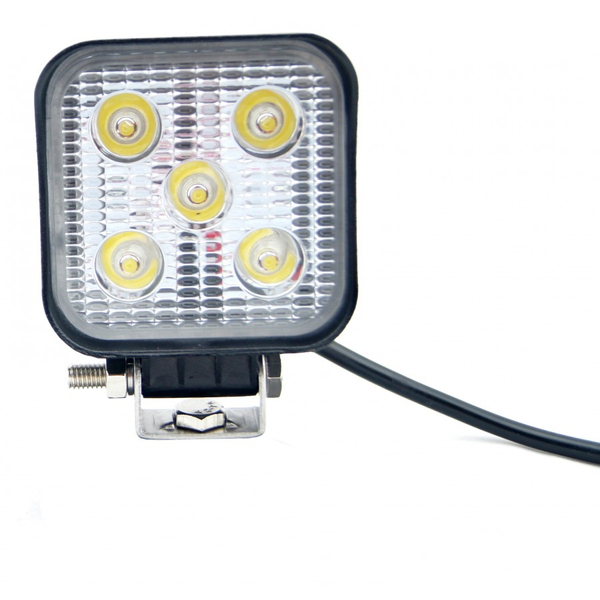 Lampa robocza 5 led 12w 12-24v 975lm halogen 4x4
