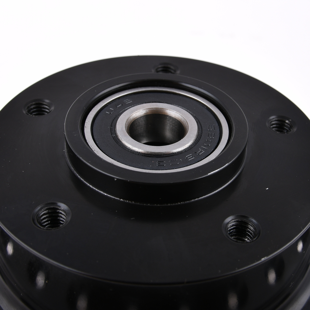 Piasta koła przód czarna Simson DPR Performance