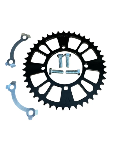 Zębatka tył 43 zębów 428 mod2 pitbike MRF 140 SM 160-R SM Kayo TT Pitgang