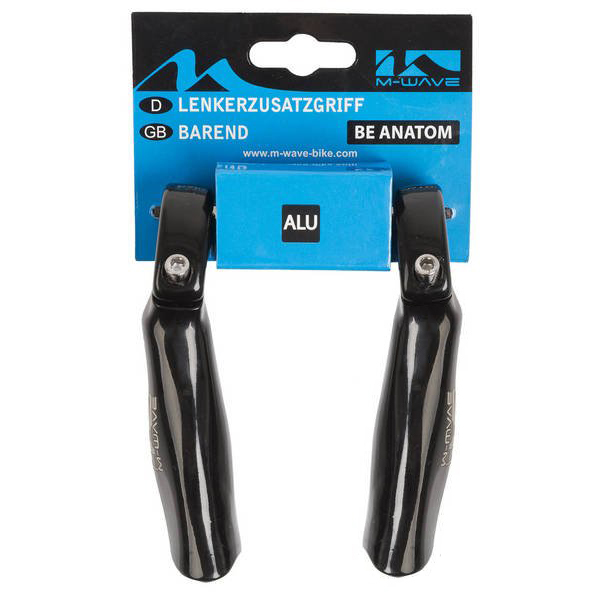 Rogi kierownicy rowerowe aluminiowe 2 sztuki 22,2