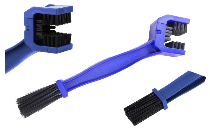 Szczotka do łańcucha napędowego motocyklowego