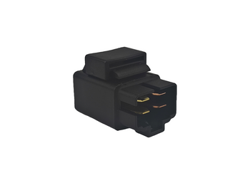 Przekaźnik rozrusznika stycznik 4T z gumą do montażu kostka 4 piny