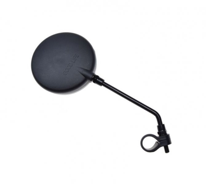 Lusterko rowerowe z opaską dł: 270mm śr: 110mm 8mm