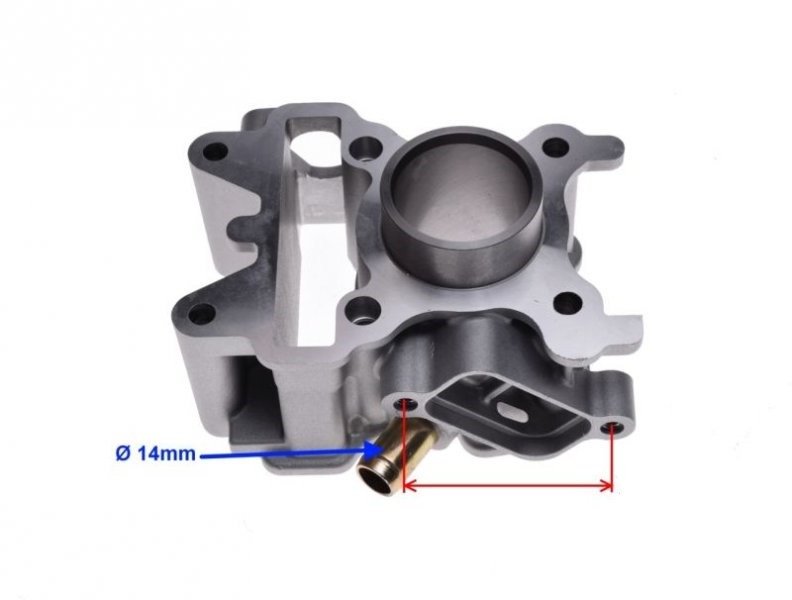 Cylinder yamaha vino mbk 50ccm lc 4t 38.00mm kpl.