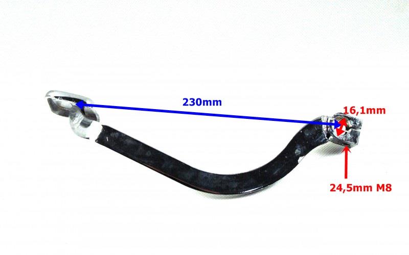 Dźwignia nożna hamulca tylnego do motocykla N125