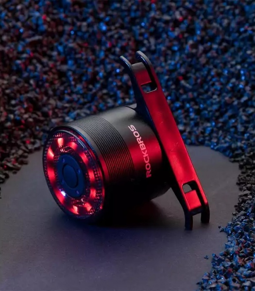 ROCKBROS Lampka rowerowa tył siodło sztyca rowerowa