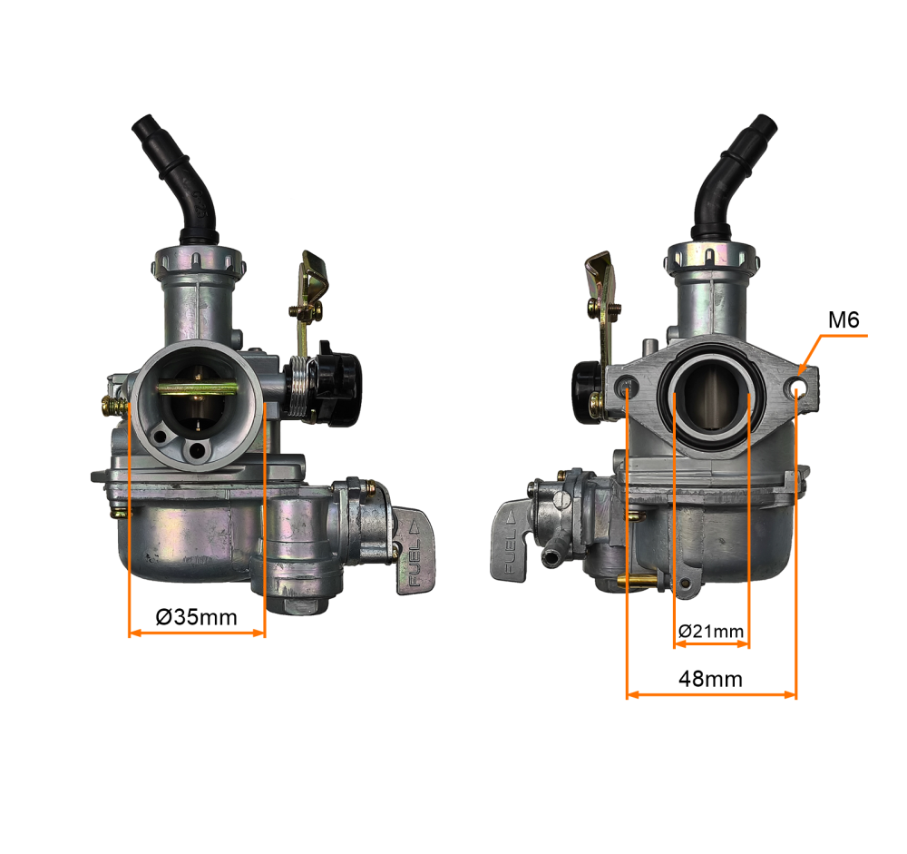 Gaźnik PZ20 139FMB 147MFD 152FMH 154FMI quad atv cross motorower chopper