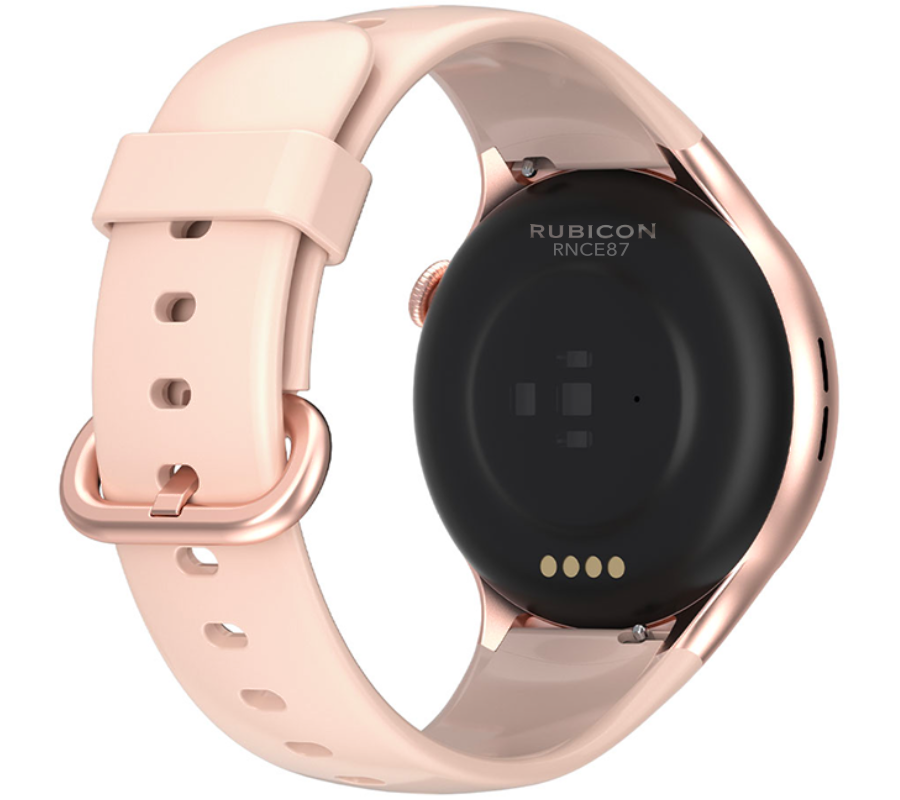 Smartwatch zegarek Rubicon damski różowy Bluetooth