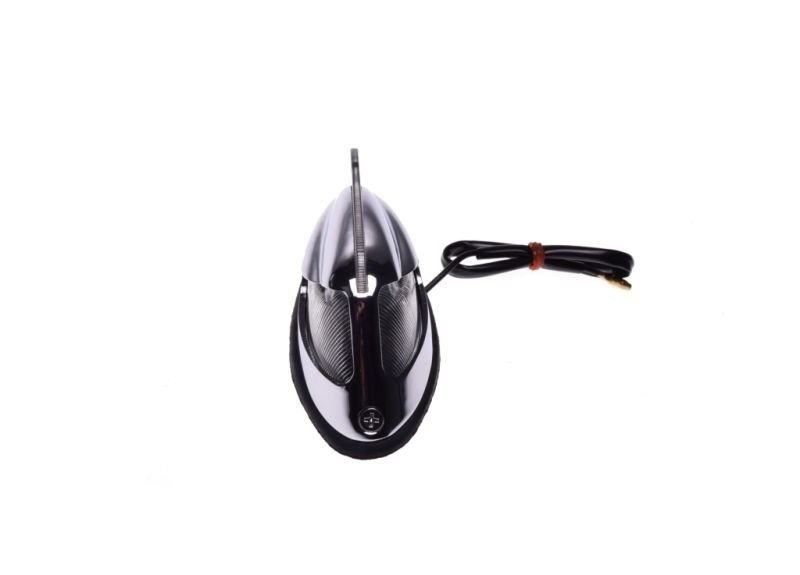 Lampa na błotnik jasna metal chrom uniwersalna