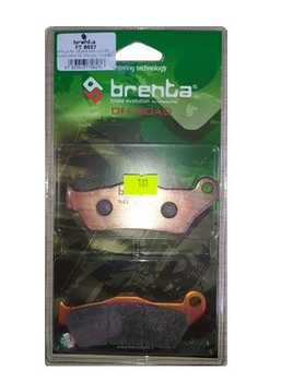 Klocki hamulcowe spiek metaliczny złote off road