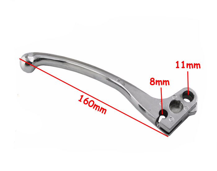 Dźwignia sprzęgła srebrna kingway chopper 150 250