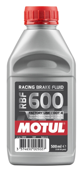 Płyn hamulcowy motul rbf600 factory line 0,5 litra