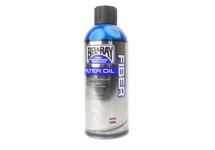 Bel-ray fiber olej spray filtra powietrza 400ml 