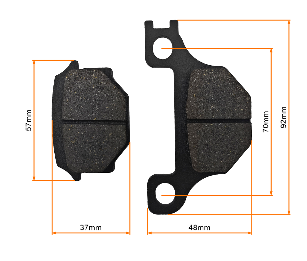 Klocki hamulcowe Junak 901 Barton Benzer Keeway Kingway Romet Zipp Zumico