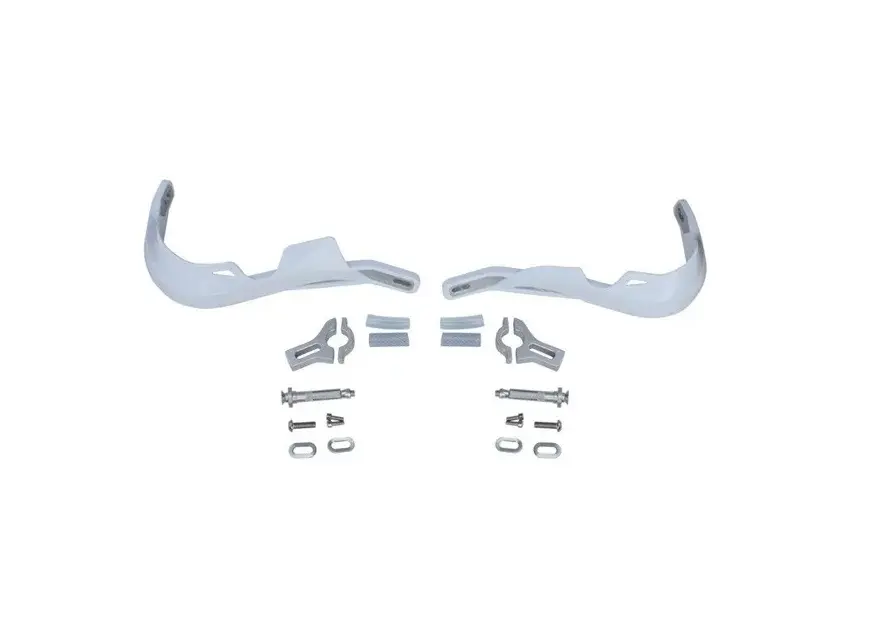 Osłony dłoni duże białe pitbike YCF Factory SP2 SP3 Bigy Lite Pilot SM Start