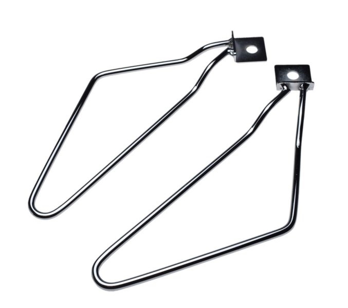 Stelaż pod sakwy chromowany uniwersalny