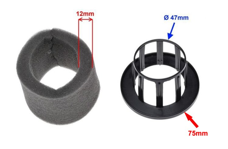 Filtr powietrza wkład 139FMB junak 901 Barton neken shaft street