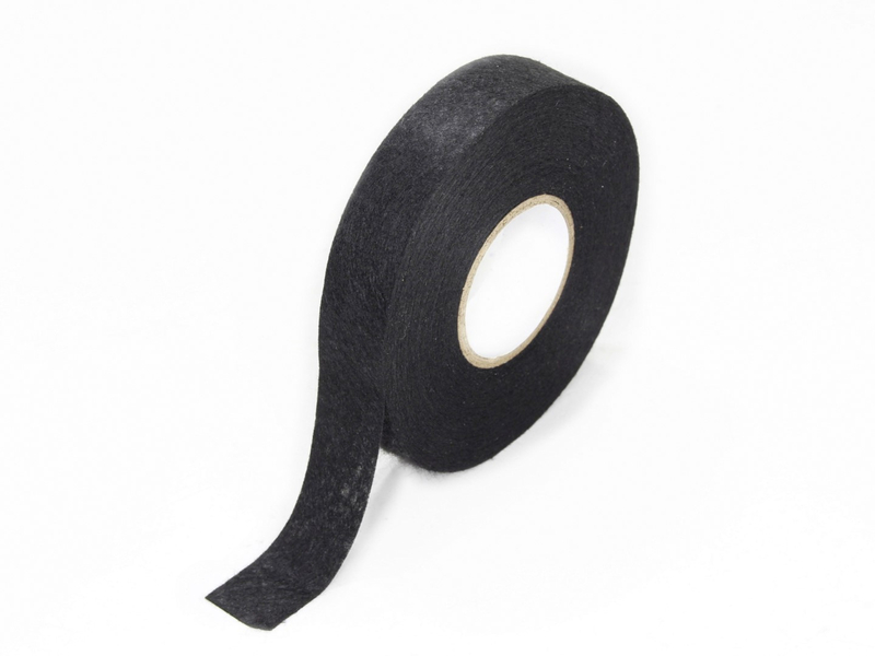 Taśma izolacyjna tekstylna czarna długa