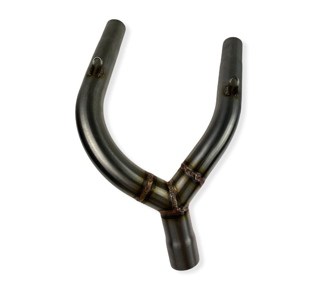 Kolanko wydechowe wyczynowe podwójne mod2 pitbike YCF Pilot 125 150 150E Z155