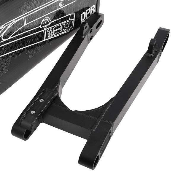 Wahacz ze ślizgiem łańcucha czarny mat aluminium Simson S51 DPR Performance