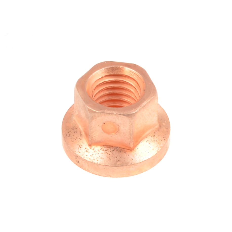 Nakrętka szpilki cylindra / głowicy M6x1 miedź