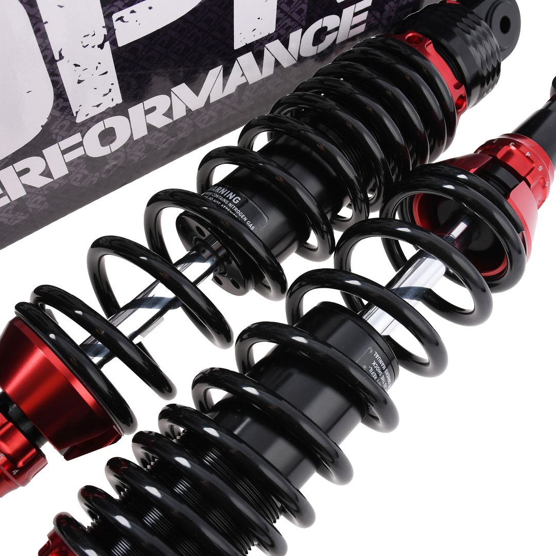 Amortyzatory tył czerwone premium 360mm Simson DPR Performance