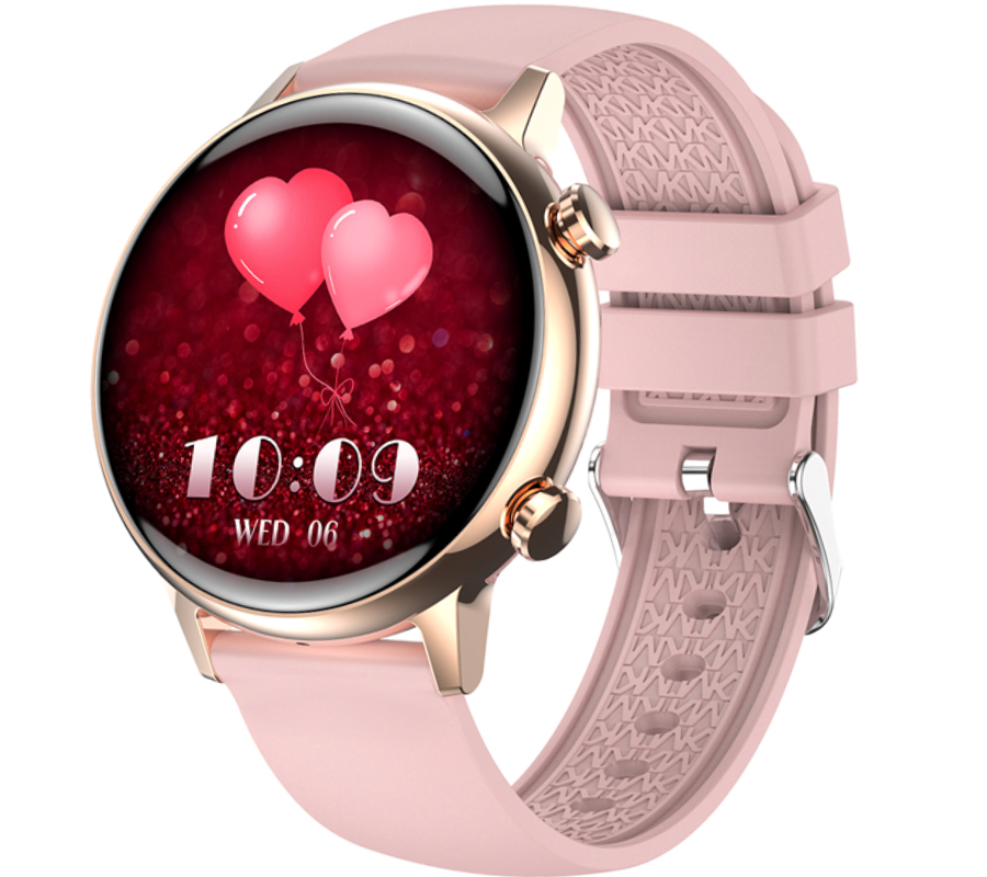 Smartwatch zegarek Rubicon damski RNCF09 zestaw 4 produktów tryby sport SMS