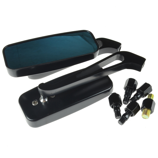 Lusterka prostokątne czarne M8 M10 Simson S50 S51 SR50 SR80 KR51 MZA