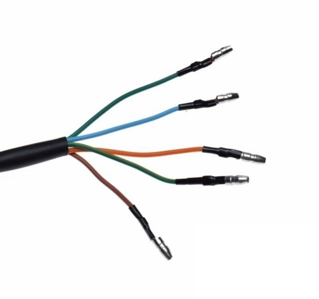 Lampa tył kierunkowskazy led 5-kabli derbi senda