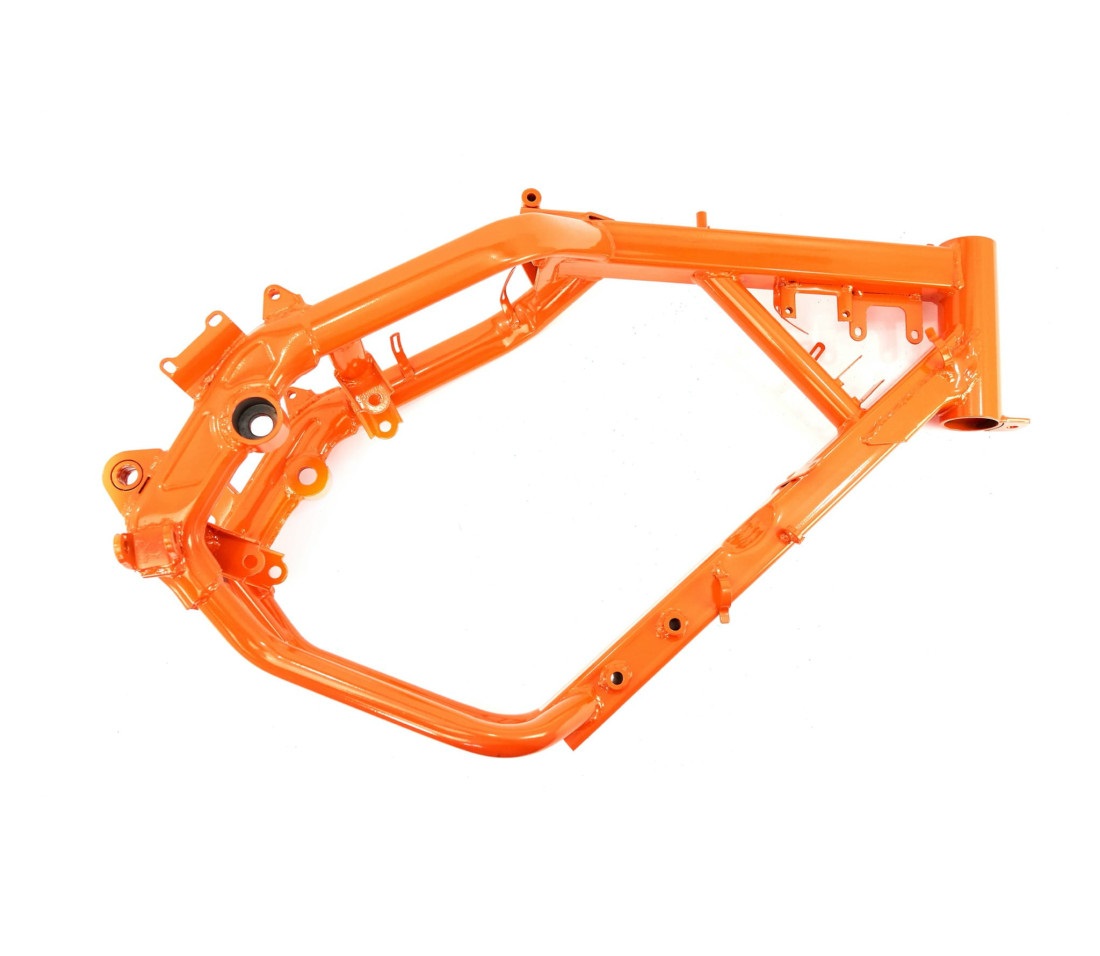 Rama stalowa pomarańczowa dirtbike Kayo K2 250 Enduro