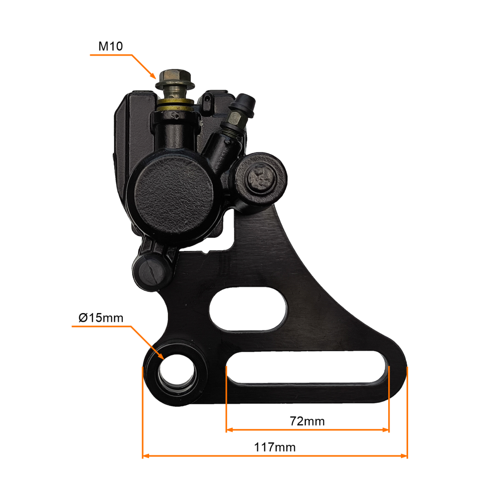 Zacisk hamulcowy tył cross pitbike MRF Kayo Pitgang Diabolini Mikilon