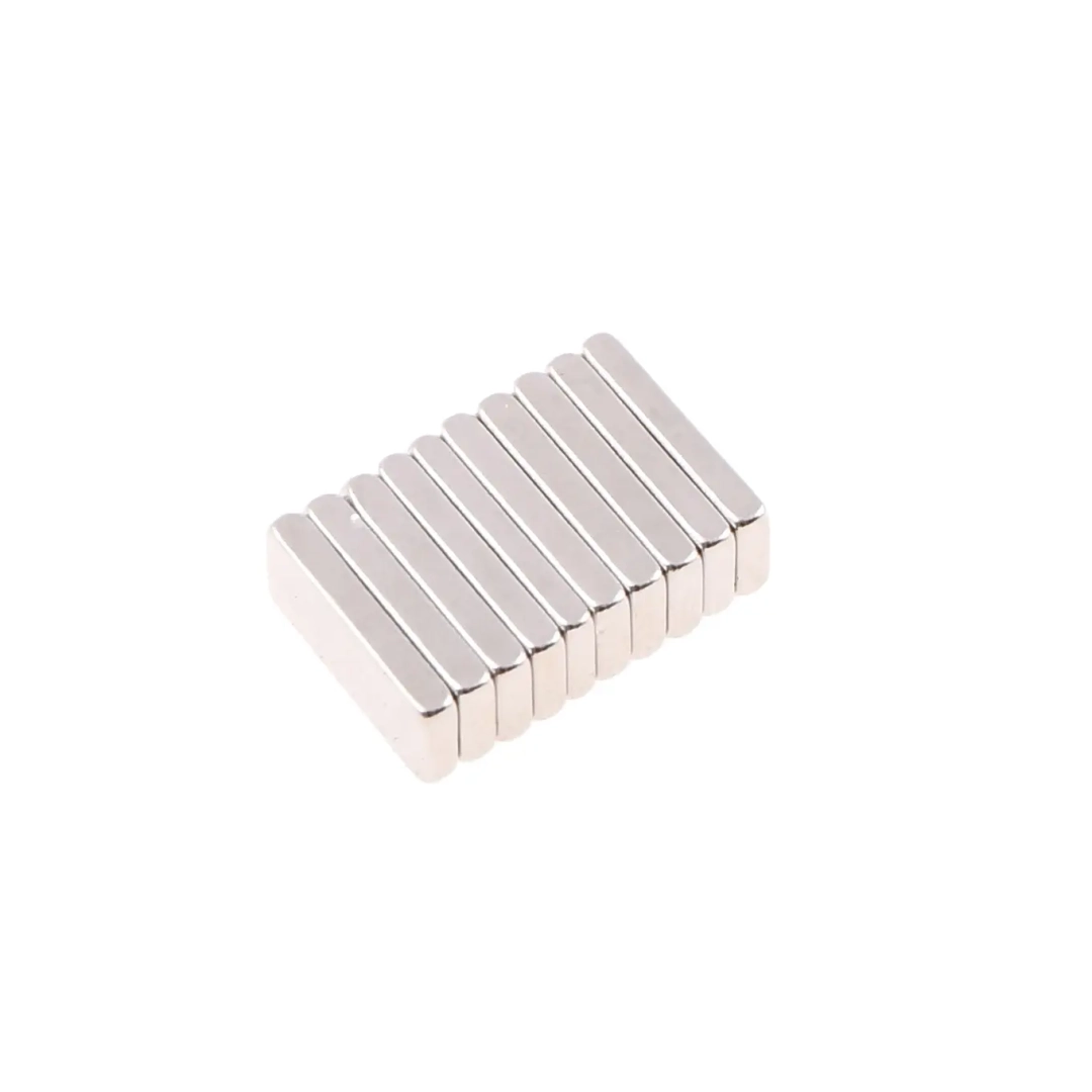 Magnes neodymowy płytkowy 10x4x1,5mm 10 sztuk