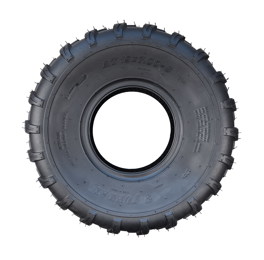 Opona 19x7-8 bezdętkowa homologacja E4 4 warstwy quad atv