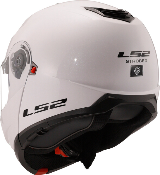 Kask szczękowy LS2 FF908 STROBE II SOLID WHITE homologacja ECE 22.06