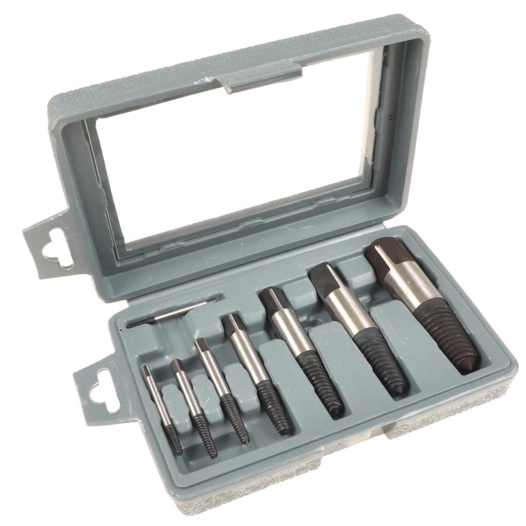 Wykrętaki do zerwanych śrub zestaw 8 sztuk