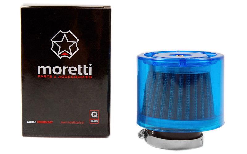 Filtr powietrza stożkowy niebieski 30-34mm