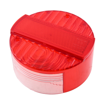 Klosz lampy tył czerwony okrągły homologacja Simson DPR Classic