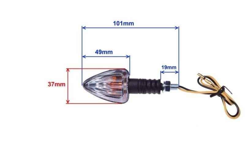 Kierunkowskaz Kierunkowskazy Trójkątne Czarne M8 