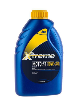 Olej półsyntetyczny włoski XTREME MOTO 4T 10W40 1l