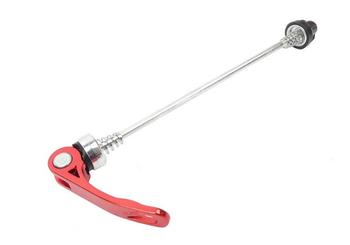 Szybkozamykacz rowerowy piasty tył czerwony 135mm