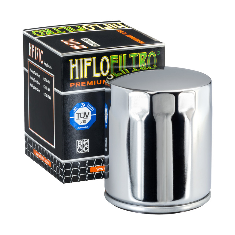 Hiflo filtr oleju HF171C Harley-Davidson chrom