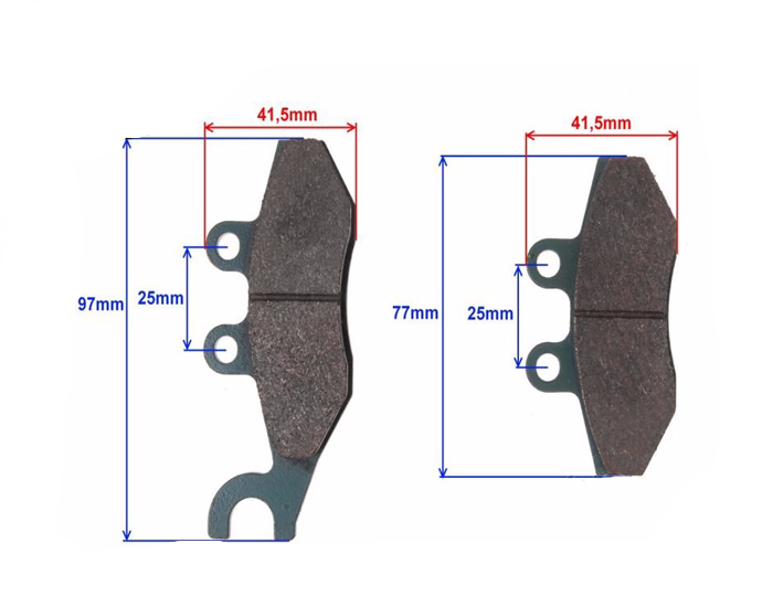 Klocki hamulcowe S43 SFA353 Piaggio Fly 50 125 Aprilia Gilera Peugeot Vespa