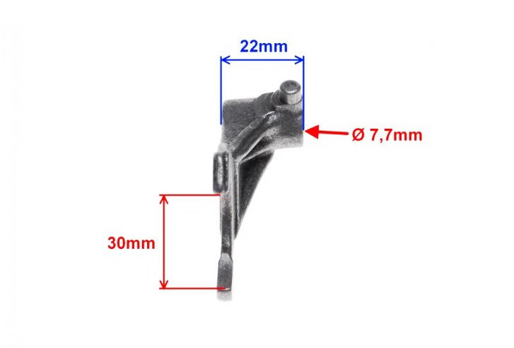 Wodzik zmiany biegów ii 2 minarelli am6