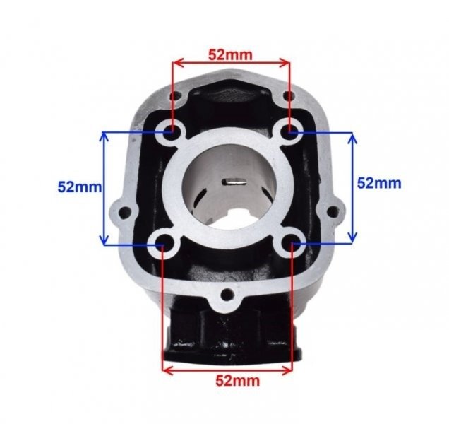 Cylinder derbi aprilia gilera 2006 50ccm woda kpl.