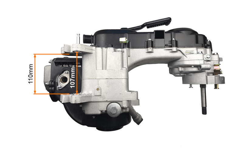 Silnik 80cc 139QMB 4T GY6 Benzer Kingway Router Zipp Zumico Barton Motobi